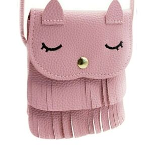 Girls Cat Tassel Bag Coin Purse